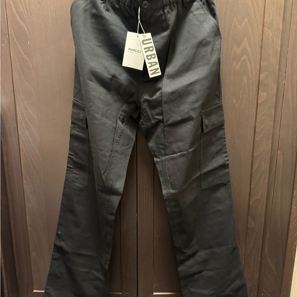 Urban Outfitters Parlez Black Cargo Pants